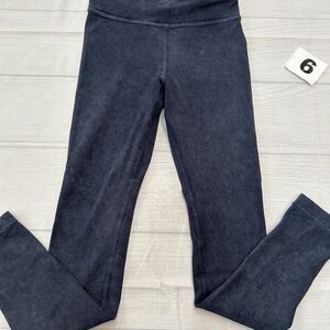 Athleta Girl Navy Leggings size 6/XS